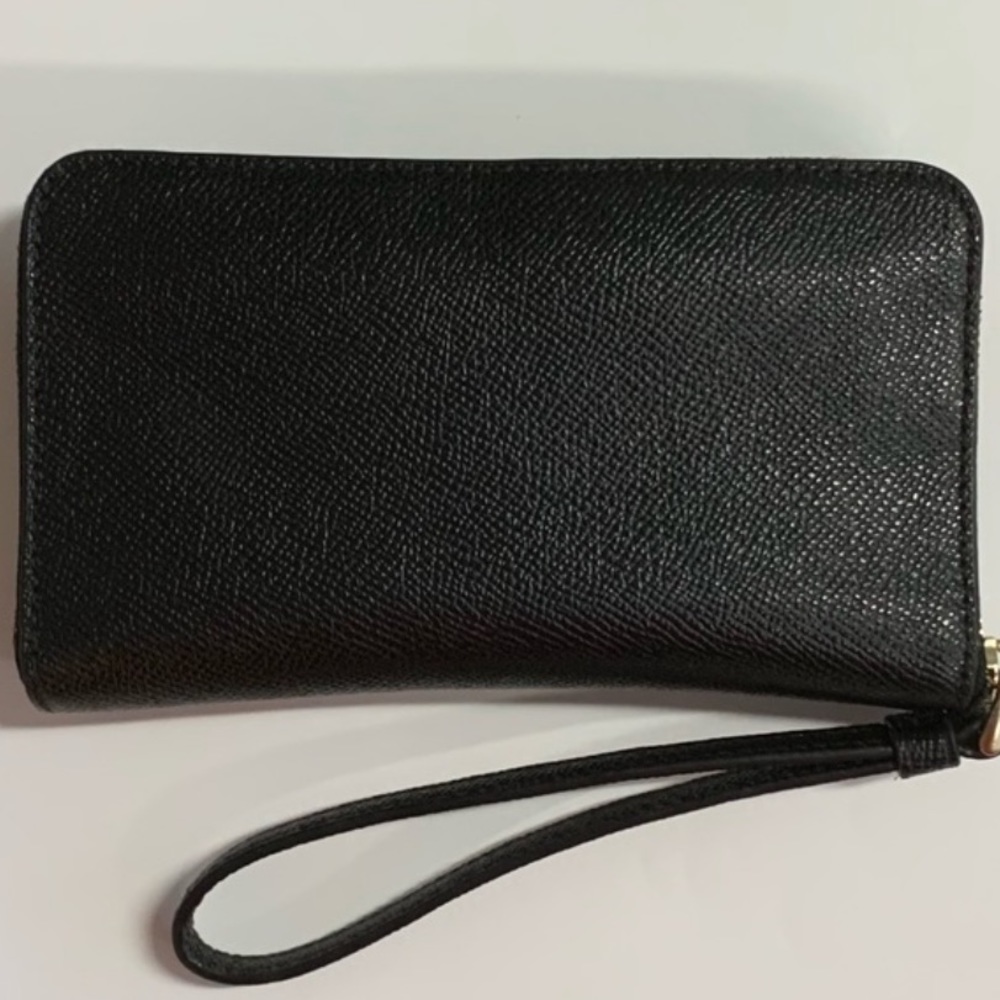 Coach | Crossgrain Leather Phone Wallet Wristlet - Picture 4 of 8